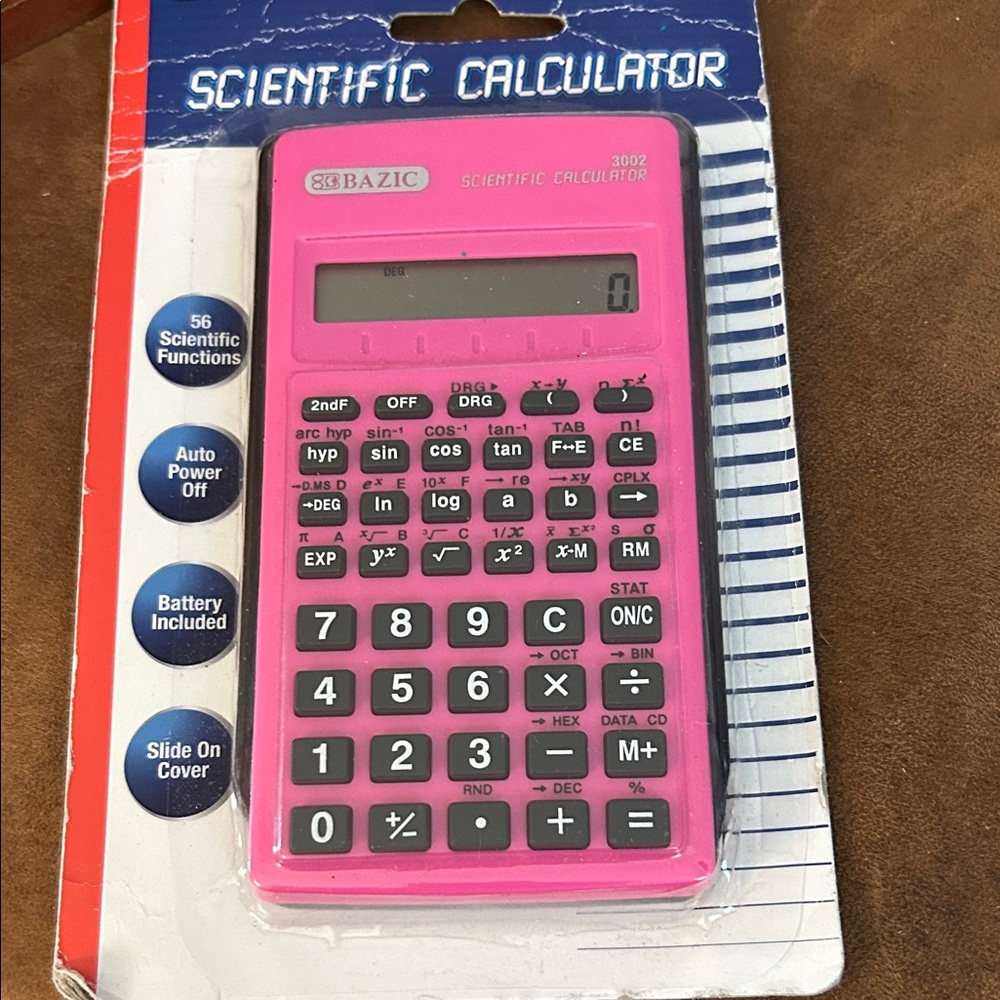 Pink Scientific Calculator